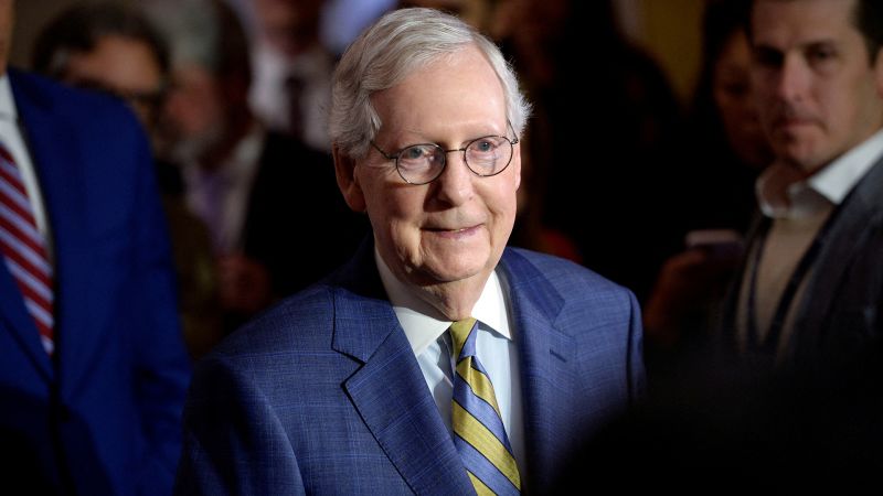 Mitch McConnell's office says he will serve through 2024 as GOP leader