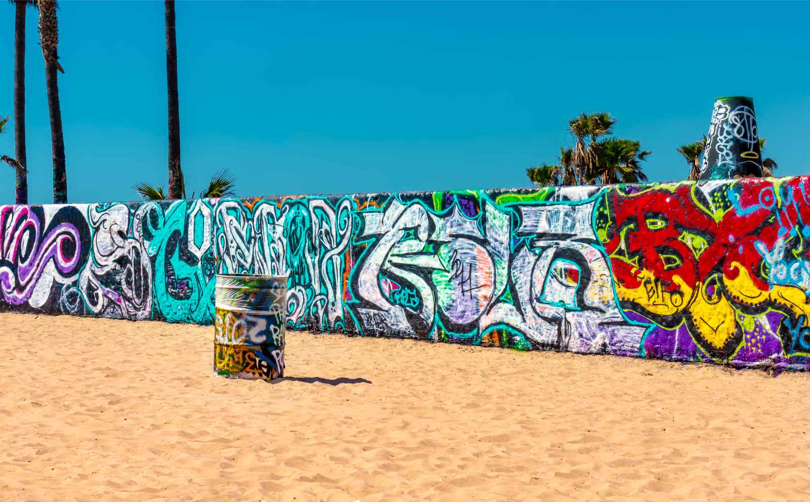 Things to Do in Venice Beach California Venice Art Walls