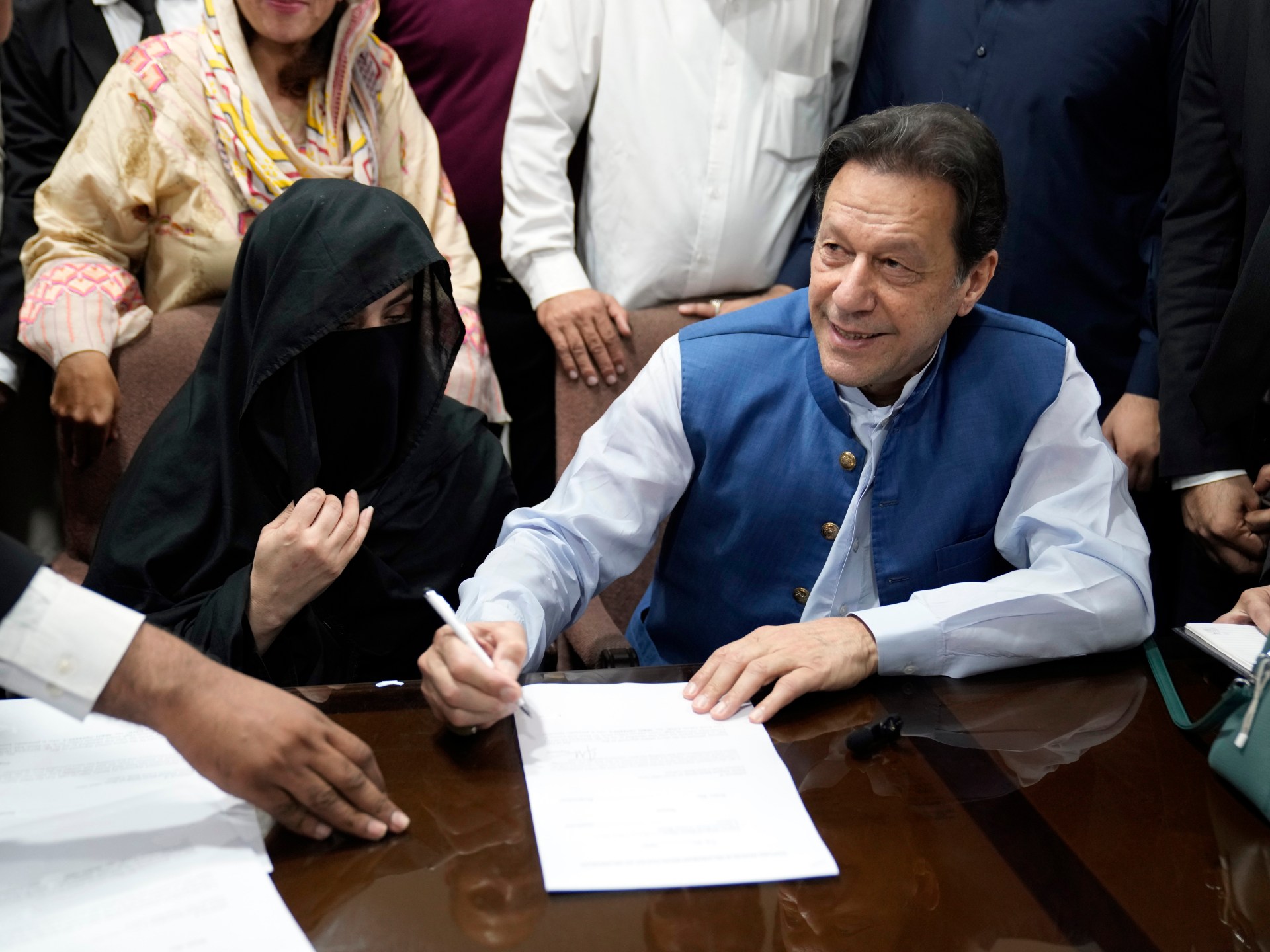 Pakistan ex-PM Imran Khan, spouse sentenced to 14 years in state items case | Imran Khan Information
