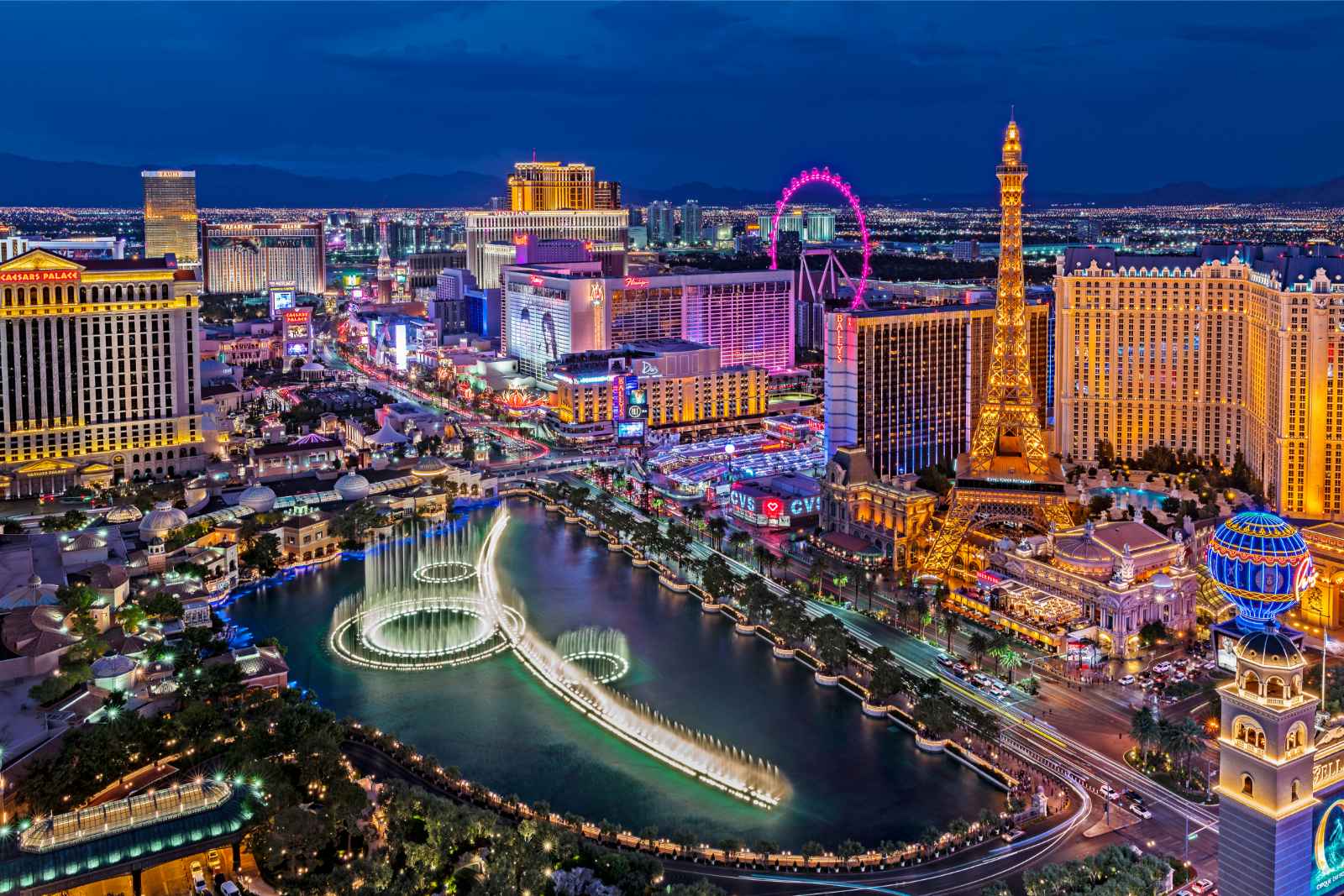 Best Places to Visit in March USA Las Vegas NV
