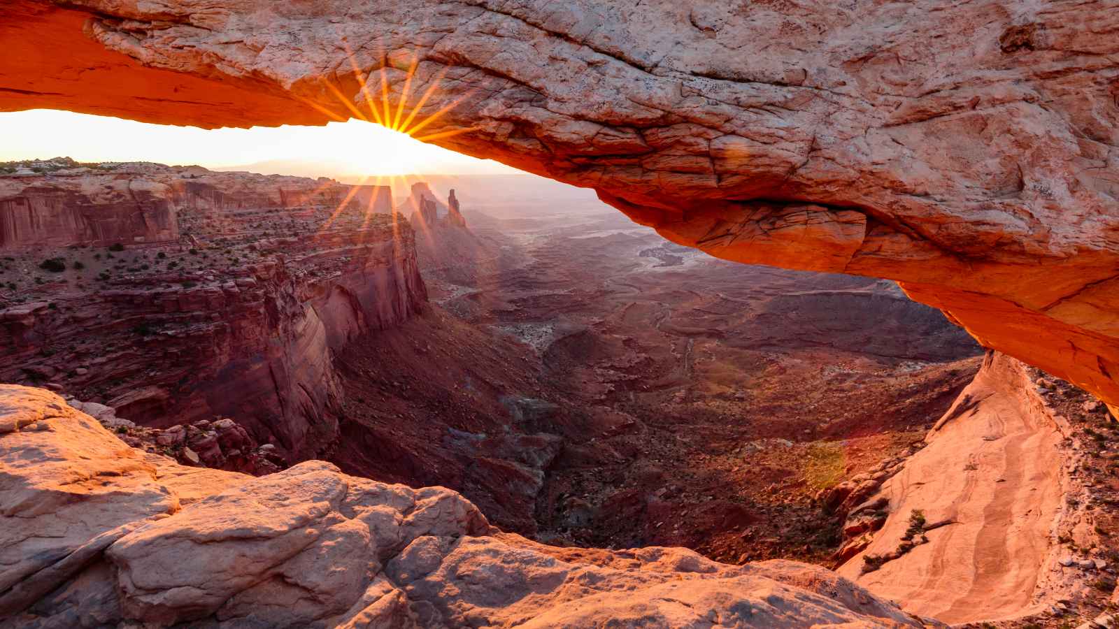 Best Places to Visit in March USA Canyonlands National Park UT Mesa Arch
