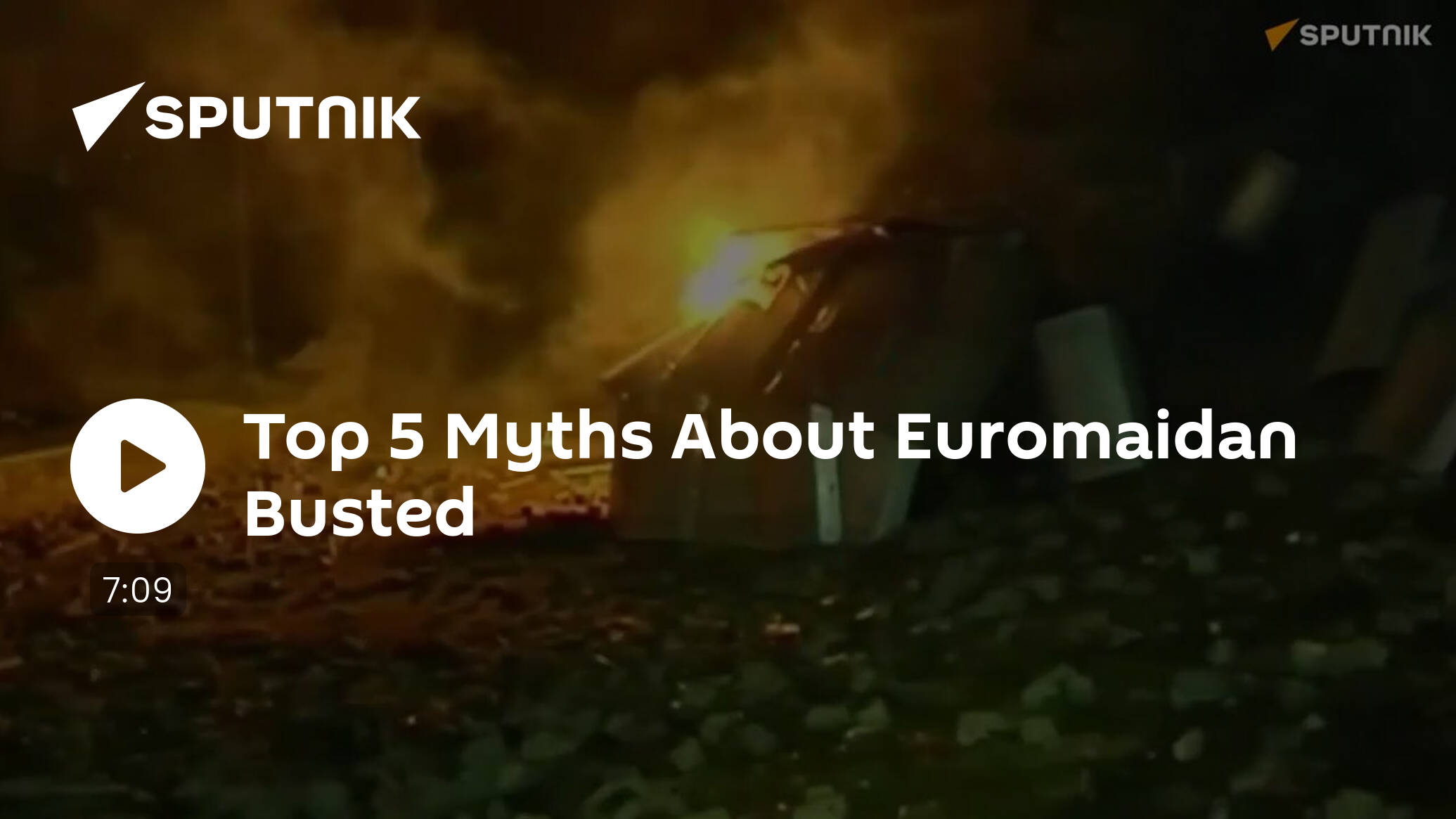High 5 Myths About Euromaidan Busted