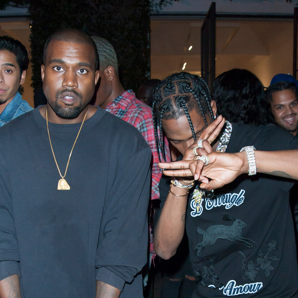 Kanye West and Travis Scott Reunite for A Efficiency of “Runaway"