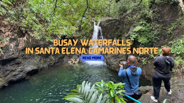 Busay Waterfalls in Santa Elena, Camarines Norte