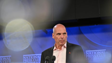 Yanis Varoufakis: ‘new cold war’ is upending Australian and European business models – video